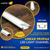 24 MM (1 Inches) YW Shape Linear Profile Light | 10 Feet Length - Wallers