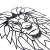 Lion Head Metal Wall Art Decoration - Wallers