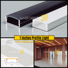 24 MM (1 Inches) U Shape Linear Profile Light | 10 Feet Length - Wallers