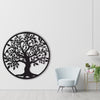 Tree Of Life Home Wall Decoration Metal Silhouette Art Pendant Iron Crafts - Wallers