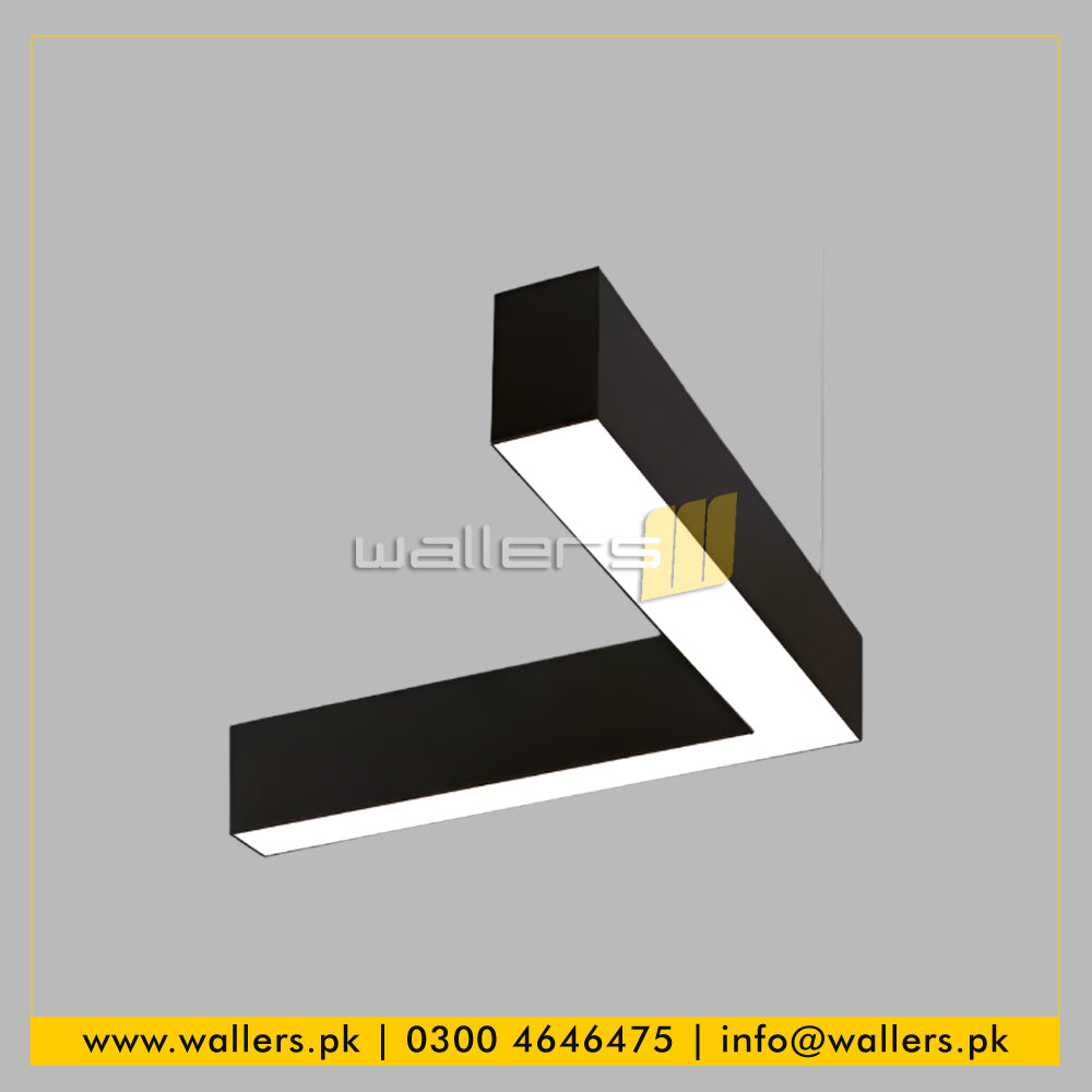 Arrow Shape Custom Hanging/Suspended Ceiling LED Profile Light Fixture ...