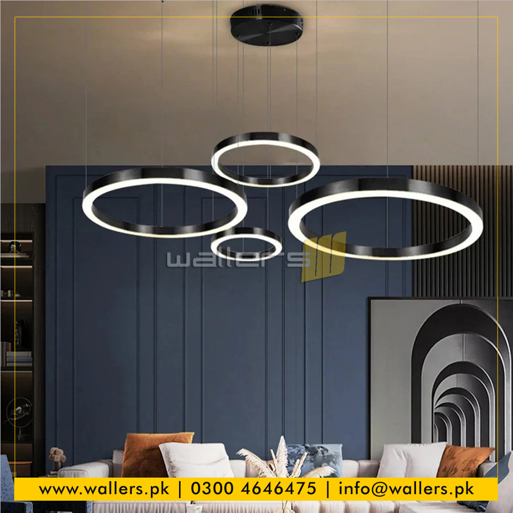 Full Ring Shape Customized Profile Hanging Light