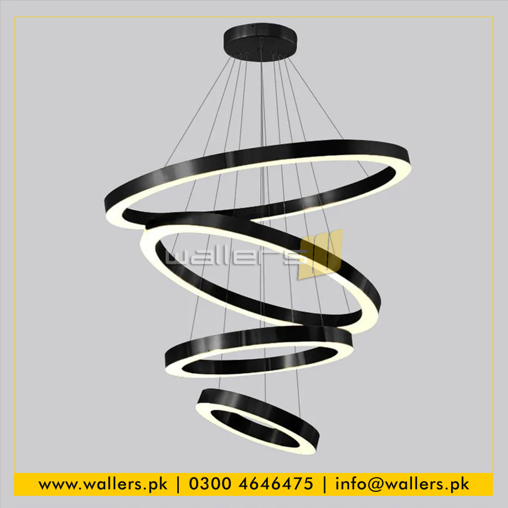 Full Ring Shape Customized Profile Hanging Light