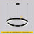 Full Ring Shape Customized Profile Hanging Light
