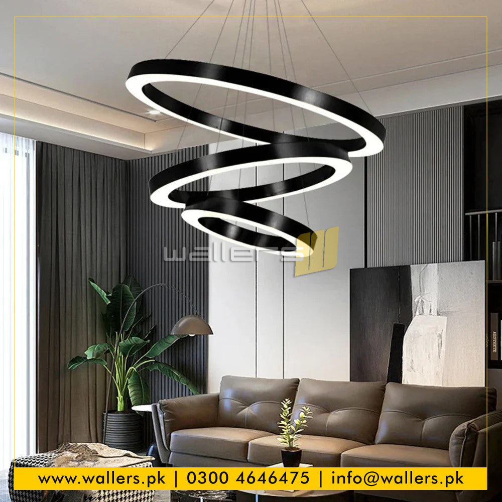 Full Ring Shape Customized Profile Hanging Light
