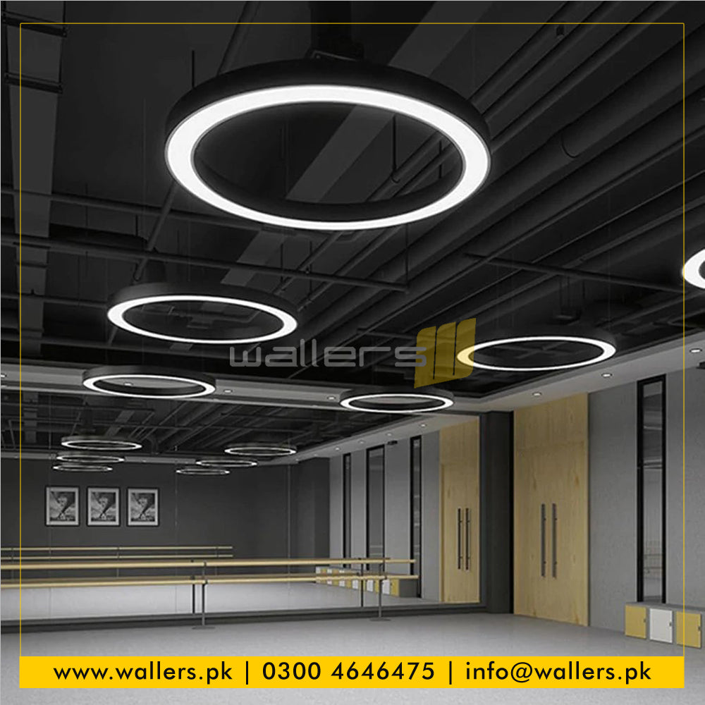 Full Ring Shape Customized Profile Hanging Light