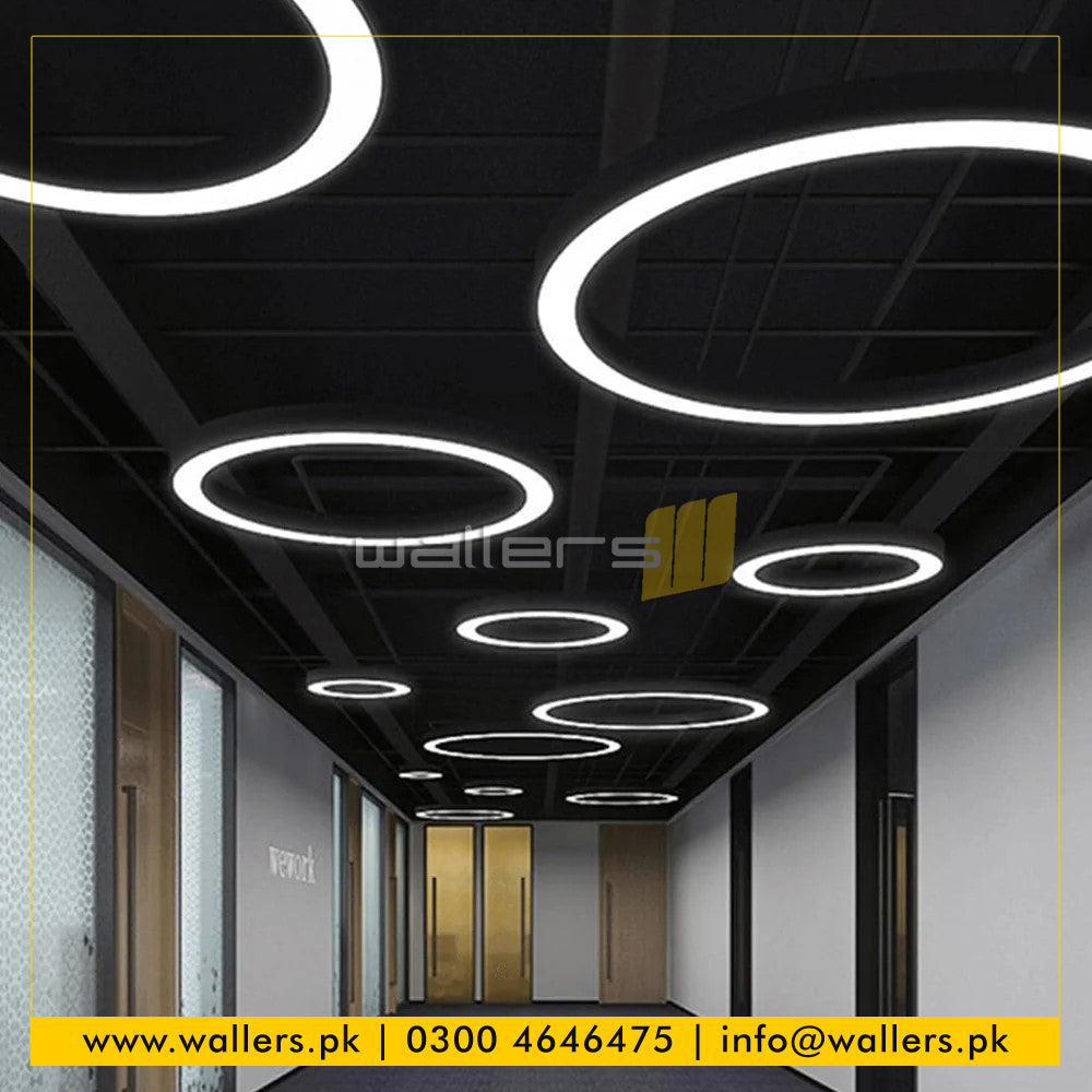 Full Ring Shape Customized Profile Hanging Light