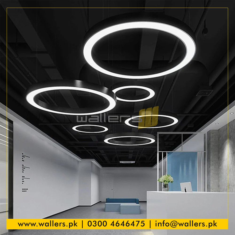Full Ring Shape Customized Profile Hanging Light