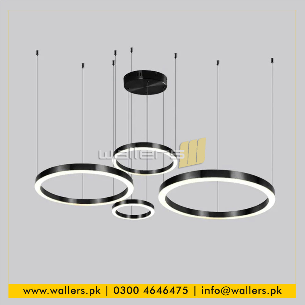 Full Ring Shape Customized Profile Hanging Light