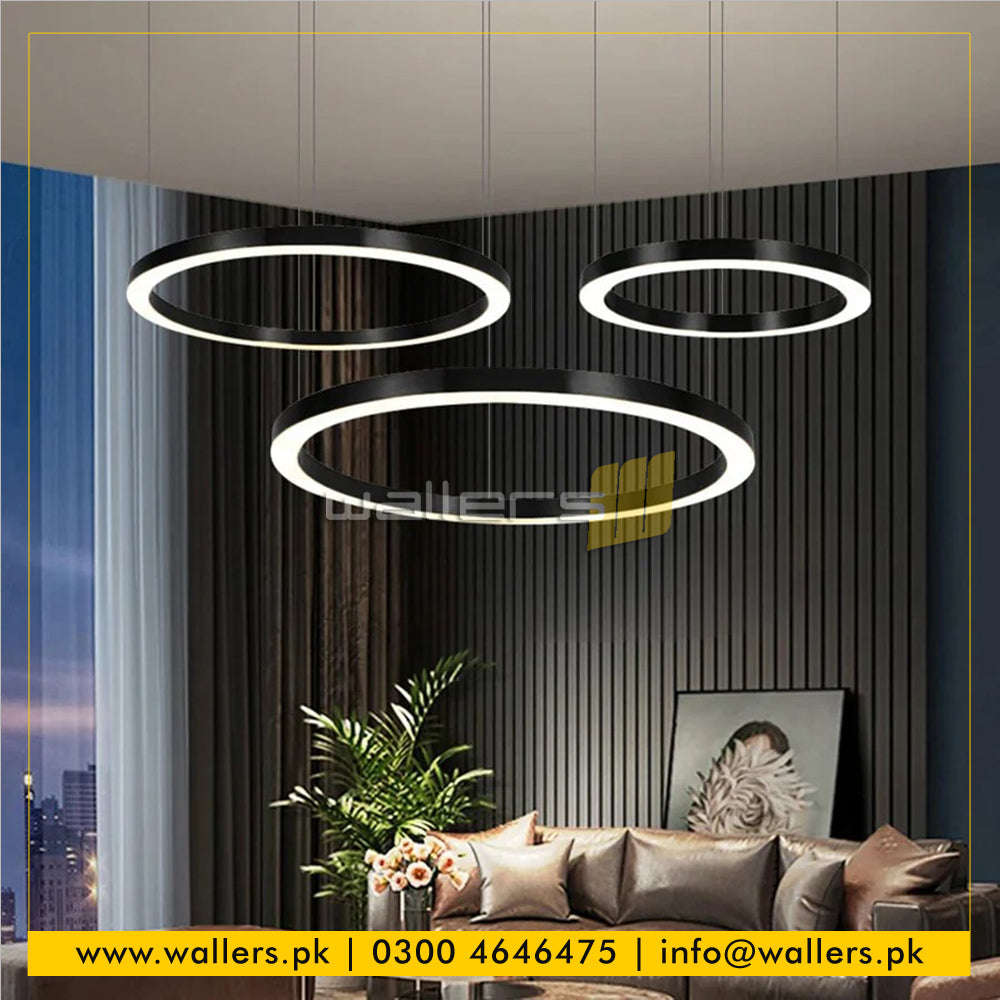 Full Ring Shape Customized Profile Hanging Light