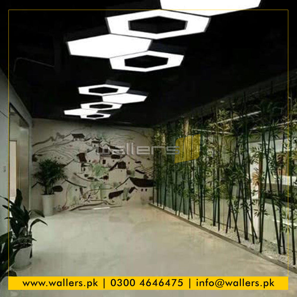 Hexagon / Honeycomb Shape Customized Profile Hanging Light