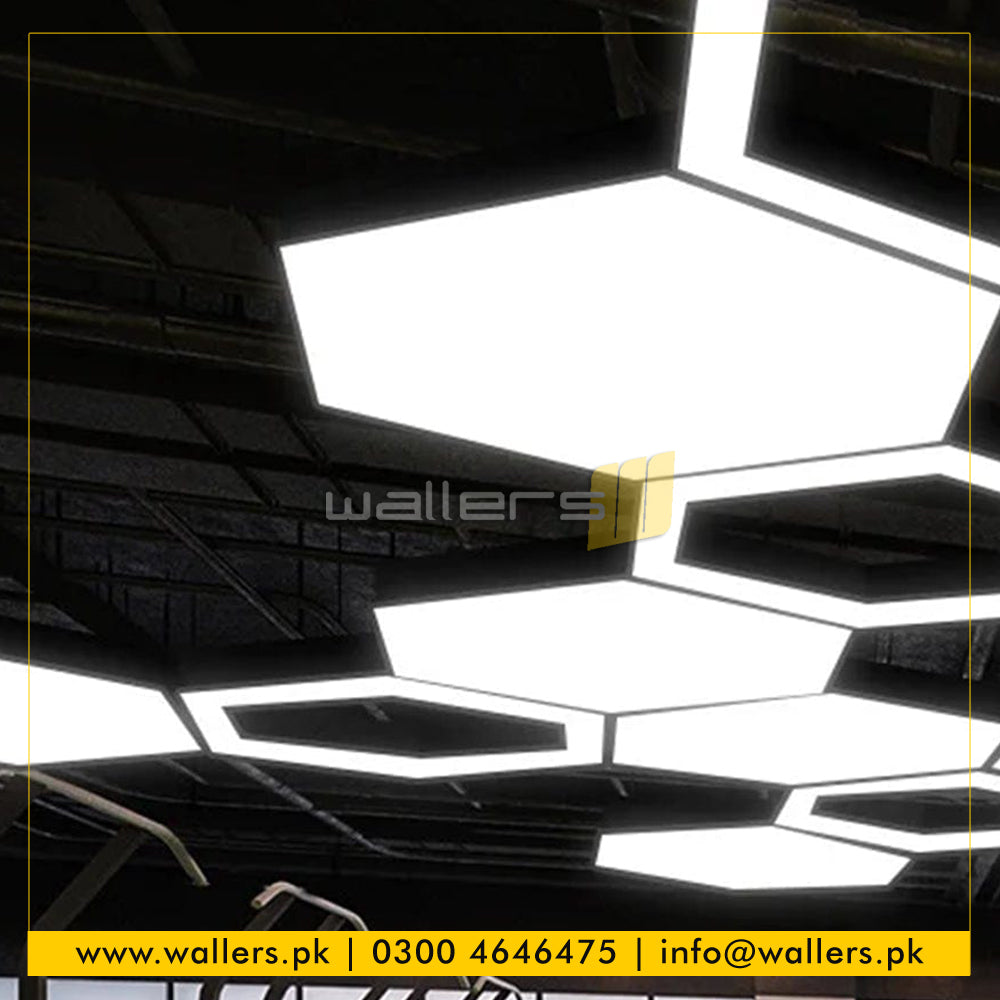 Hexagon / Honeycomb Shape Customized Profile Hanging Light