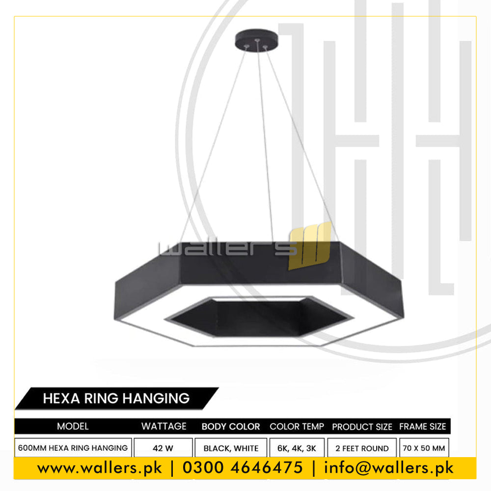 Hexagon / Honeycomb Shape Customized Profile Hanging Light