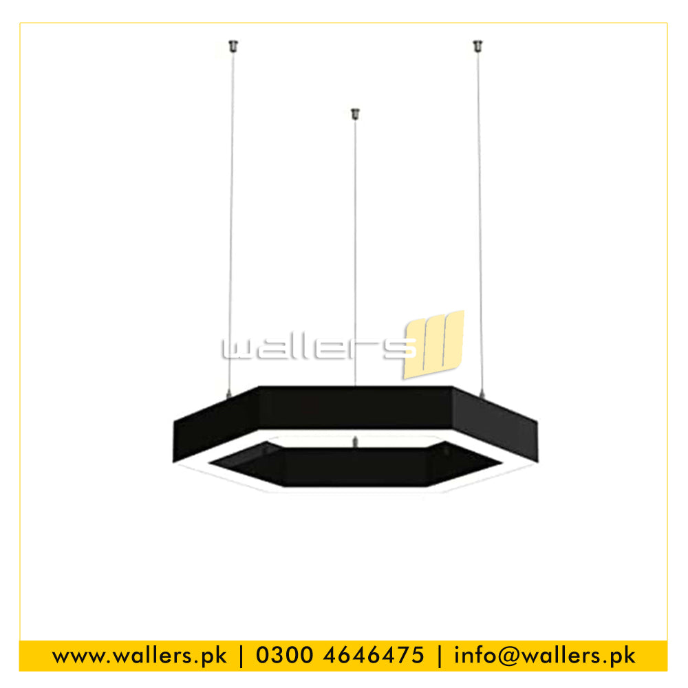 Hexagon / Honeycomb Shape Customized Profile Hanging Light