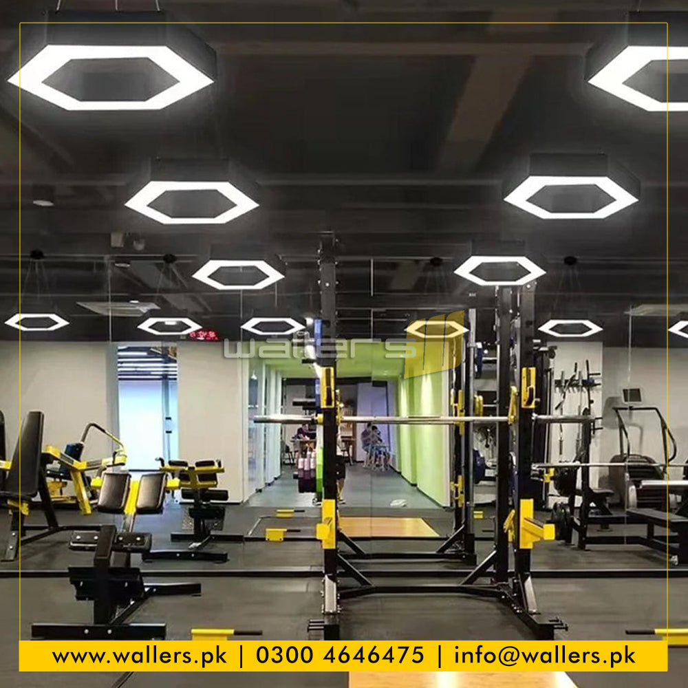 Hexagon / Honeycomb Shape Customized Profile Hanging Light