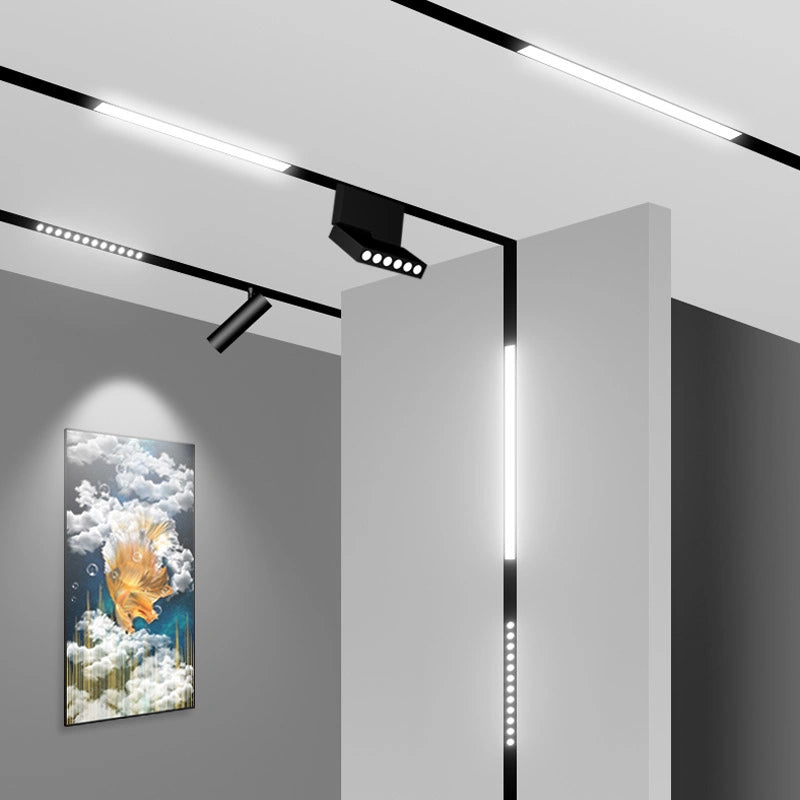 Magnetic Guide Channel Recessed Magnetic Track Channel 3 Meter | Magnetic Track Lighting ...