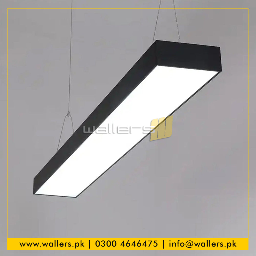 Rectangle 4x1 Feet Customized Profile Hanging Fixture for Gym, Saloon ...