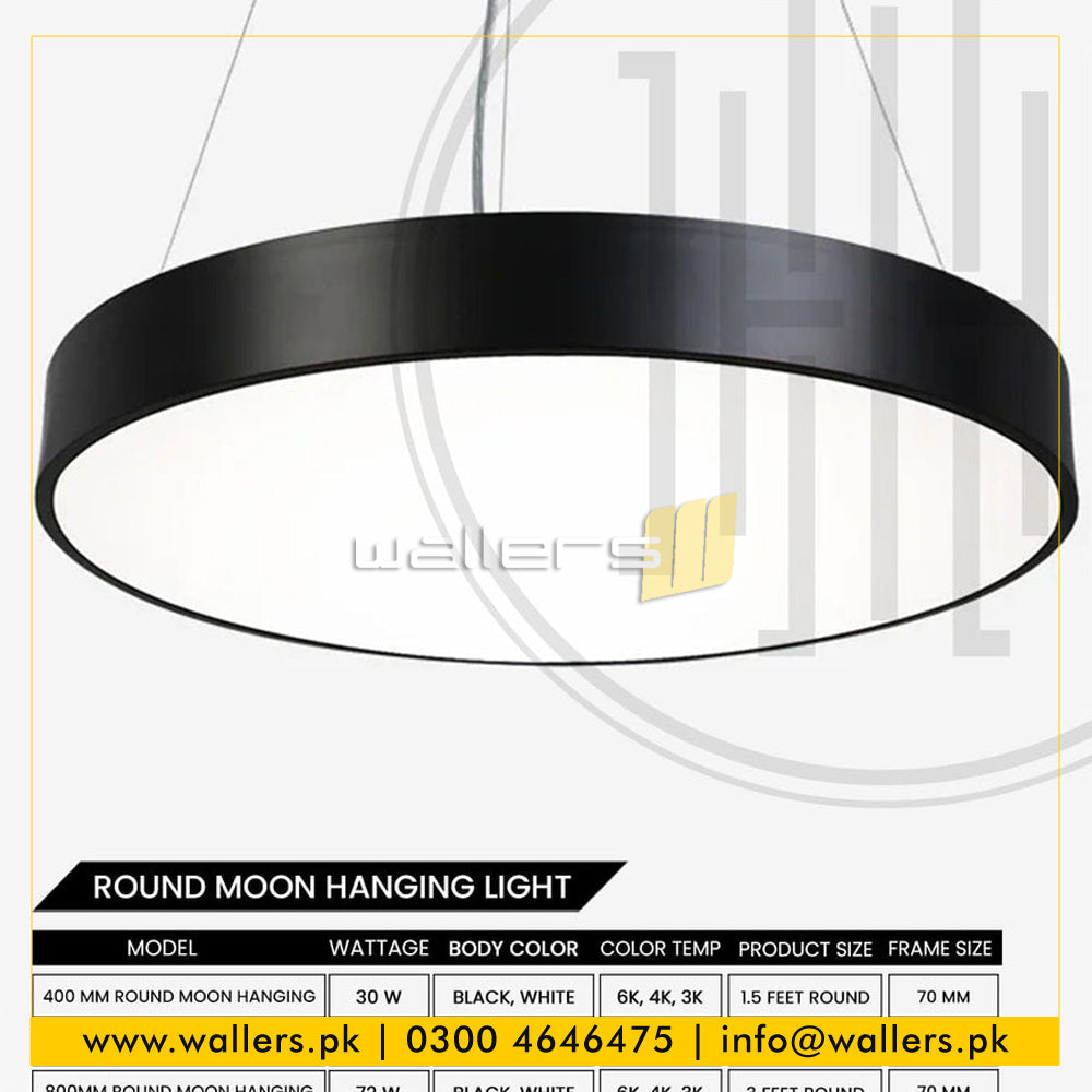 Solid Ring / Circular Shape Customized Profile Hanging Light