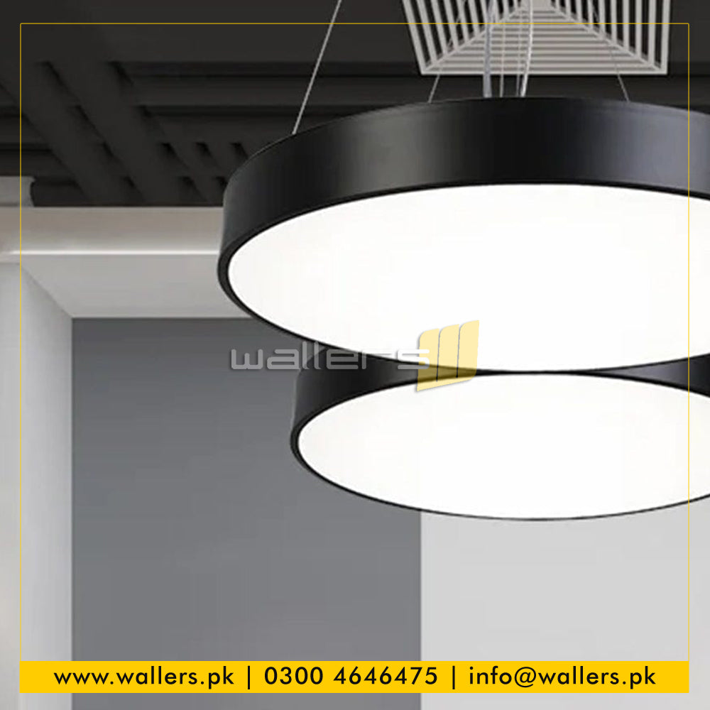 Solid Ring / Circular Shape Customized Profile Hanging Light