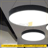 Solid Ring / Circular Shape Customized Profile Hanging Light