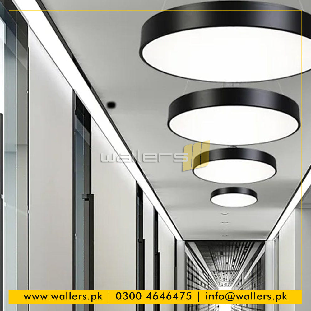 Solid Ring / Circular Shape Customized Profile Hanging Light