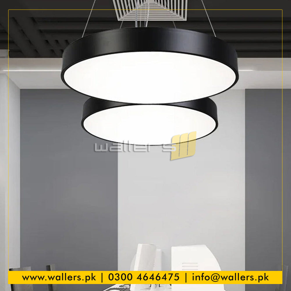Solid Ring / Circular Shape Customized Profile Hanging Light
