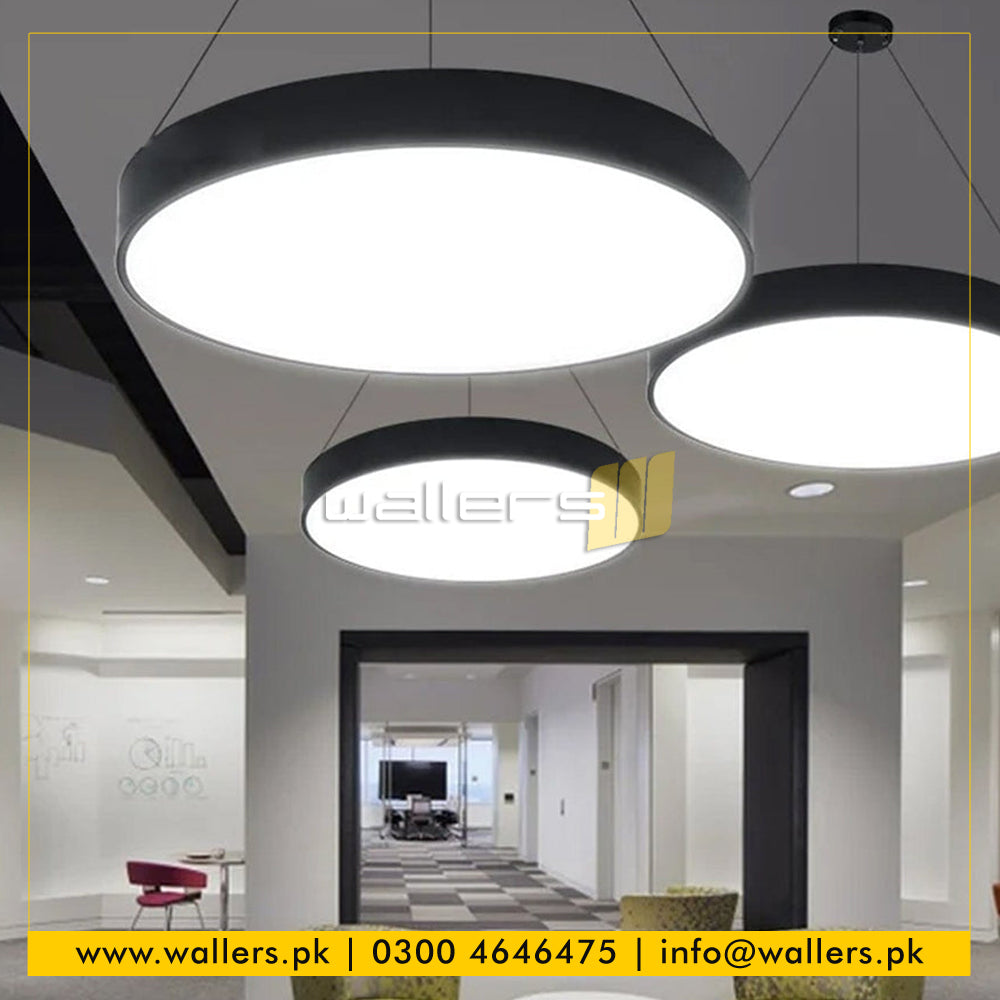 Solid Ring / Circular Shape Customized Profile Hanging Light