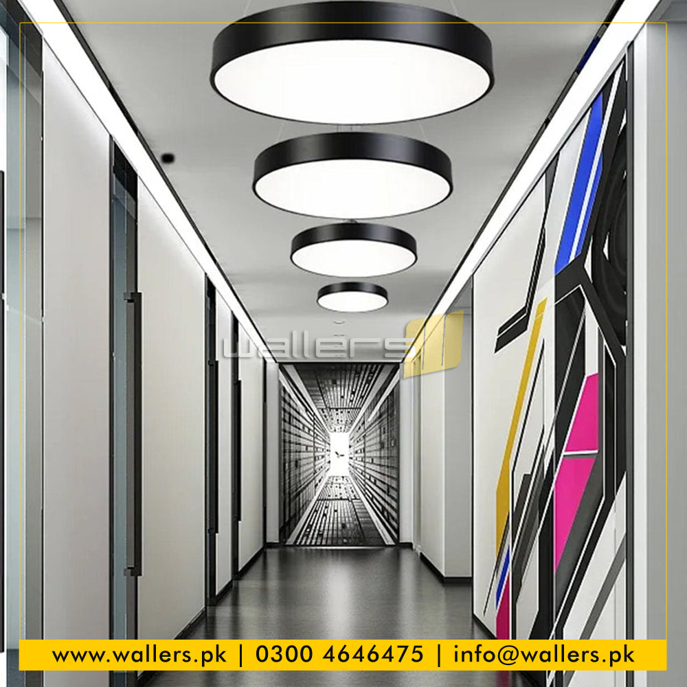 Solid Ring / Circular Shape Customized Profile Hanging Light