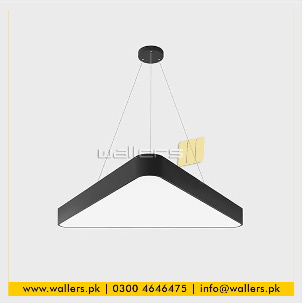 Triangle Shape Custom Hanging/Suspended Ceiling LED Profile Light ...