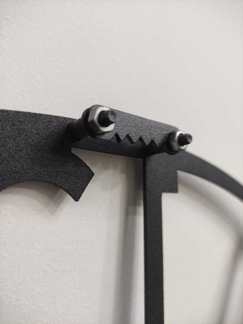 Metal World Map Round - Wallers