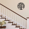 Tree Of Life Home Wall Decoration Metal Silhouette Art Pendant Iron Crafts - Wallers