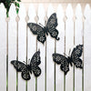 Metal Butterfly Wall Art Decoration Living Room - Wallers