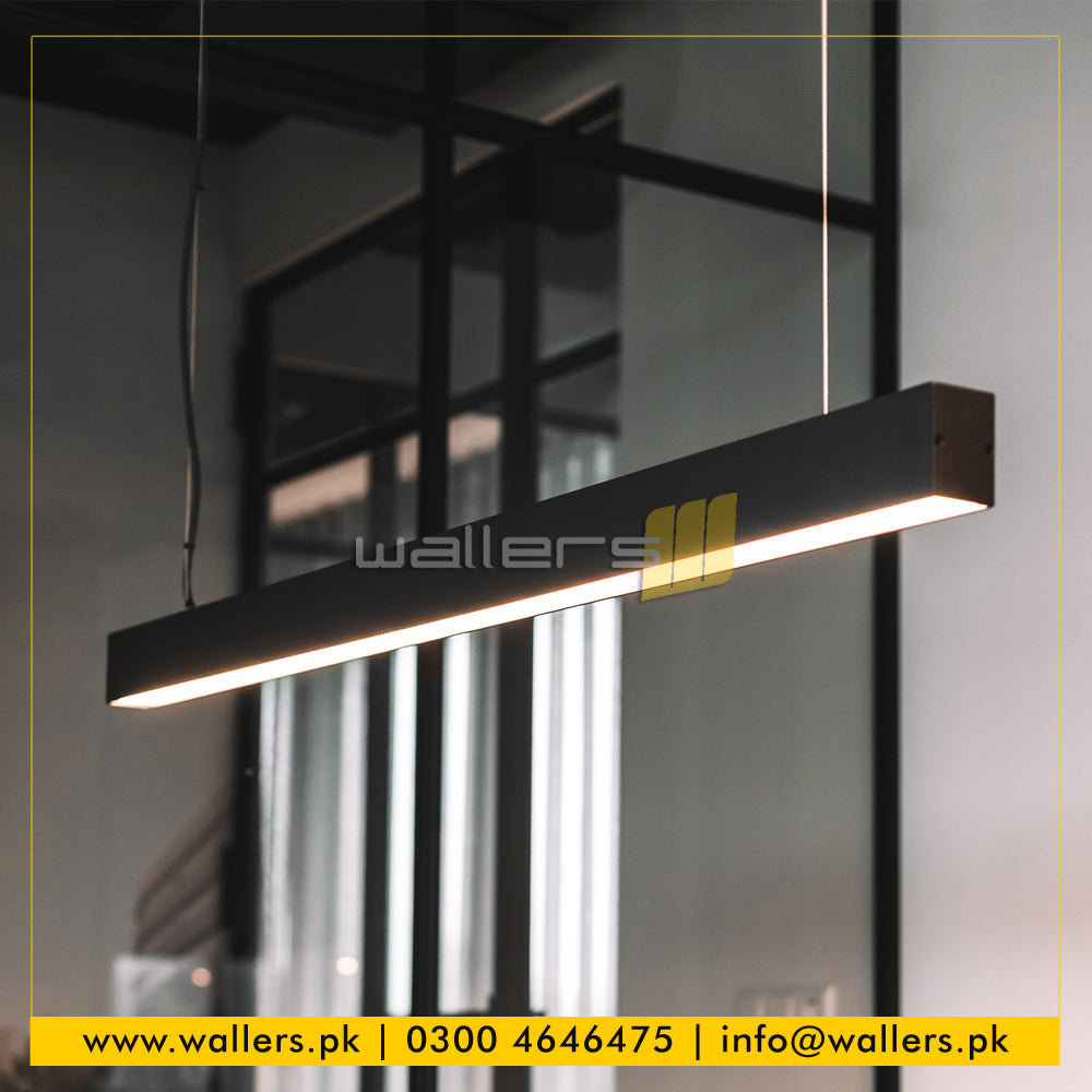 Pendant Linear Hanging Aluminium Profile LED Light - Wallers